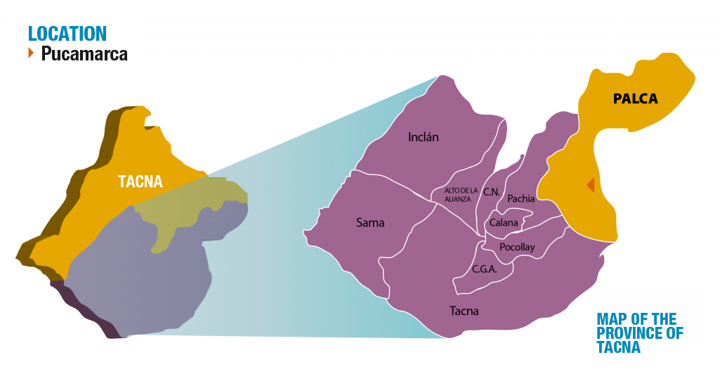 PUCAMARACA MAP